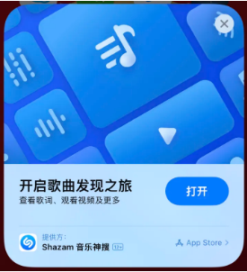 晋江苹果14维修站分享iPhone14音乐识别功能使用方法 